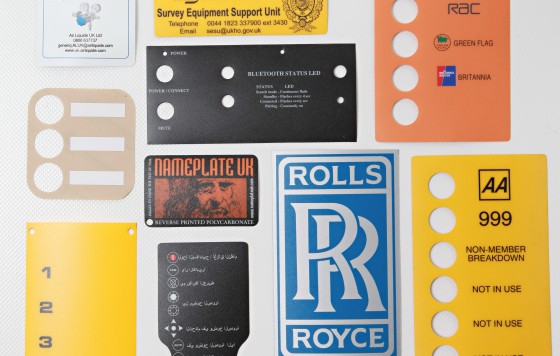 Polycarbonate Labels Various